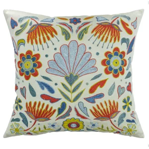 Takoran Çiçekli Suzani Kırlent