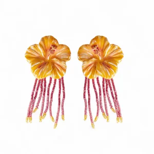 Beaded Dangling Earring