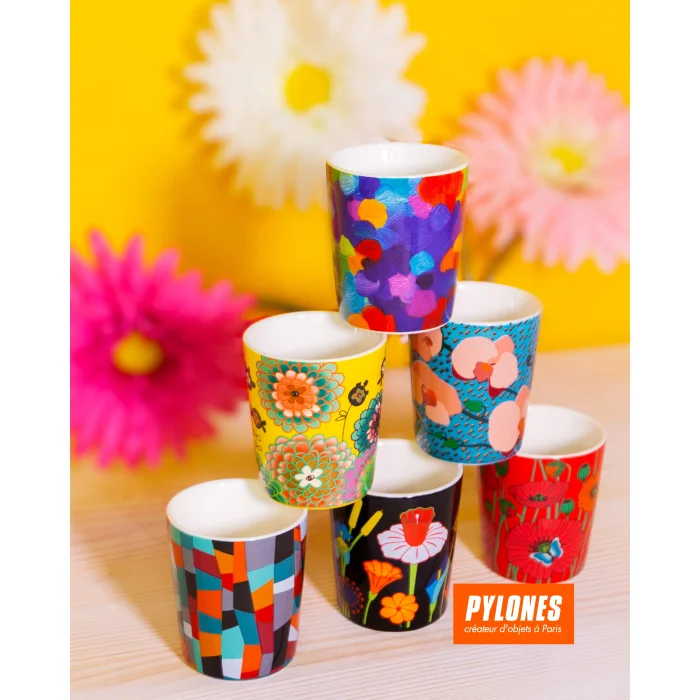 Pylones Expresso / Coffee Cup | Tazzina - Dahlia image 3