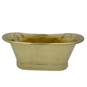 Brass Semi Shiny Bathtub