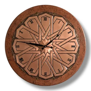 Copper Wall Clock
