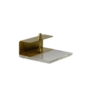Brass & Plexiglass Napkin Holder