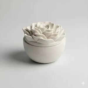 Rose-covered Model | Handmade Decorative Object
