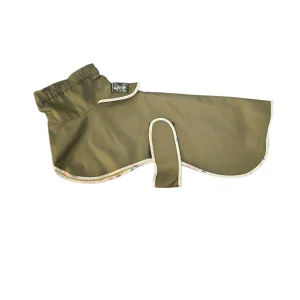 Green/beige Raincoat