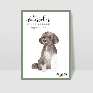 Suluboya Boyama Kitabı | Köpek