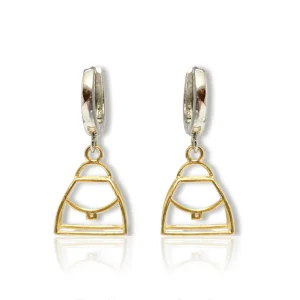Bag-inspired Hoop Earrings