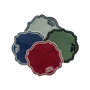 The Starlight Collection  Coctail Napkin Set Of 4