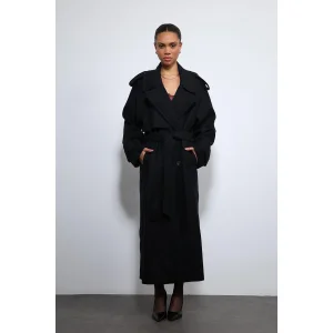 Oversize Belted Coat