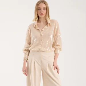 Stardrop Oversize Pailette Shirt