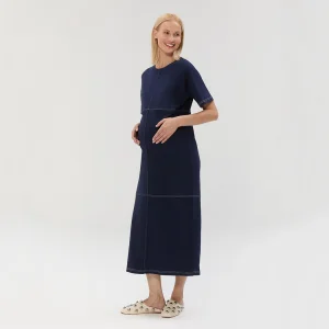 Framework Hidden Zipper Maternity & Nursing Dress