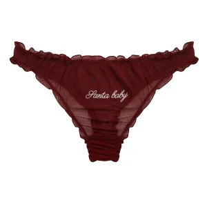 Santa Baby String Külot