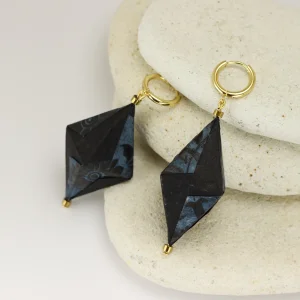 Asteri Mu Medium - Origami Earrings