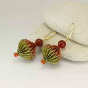 Fanari Medium - Origami Küpe