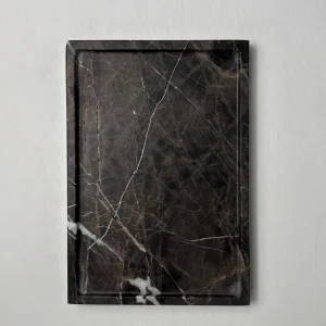 Burgundy Marble Tray