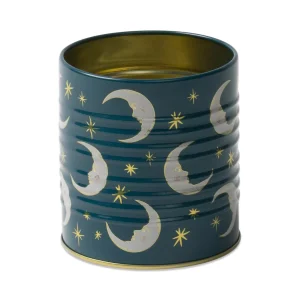 Celestial Storage Tin Teal Moon