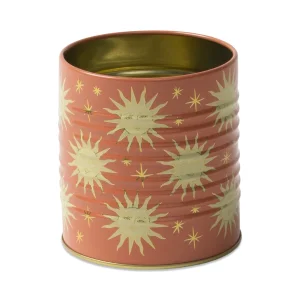 Celestial Storage Tin Terracotta Sun