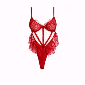 Lyria Rouge Lace Bodysuit