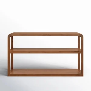 Mino Console - Wooden Storage Unit With Open Shelves