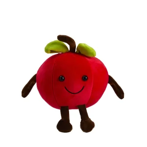 Smiley Apple Plush - Soft Play Buddy