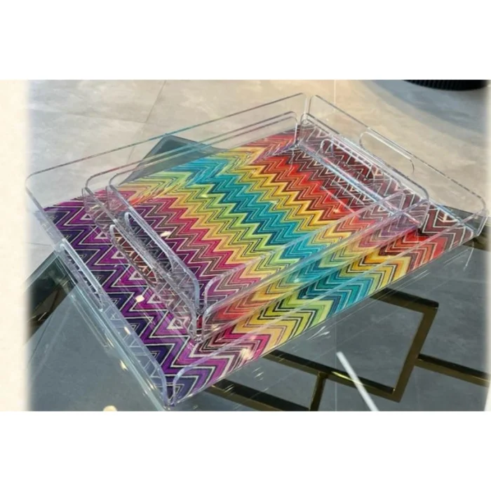 Missoni Pattern Tray 17x26 Cm image 2