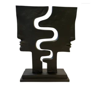 Black Textured Silhouette Object