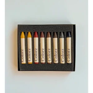 Oil Pastel Set (prehistoric Colors) 8 Colors