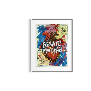 Besame Mucho / White Frame