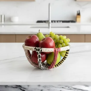 Colorful Ceramic Basket