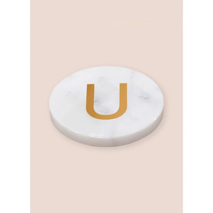 Mermer Bardak Altlığı U - 4