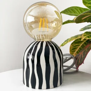 Zebra Table Lamp