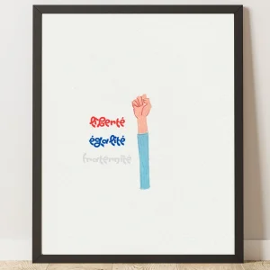 Fransa Frenchie C'est La Vie Poster No:5