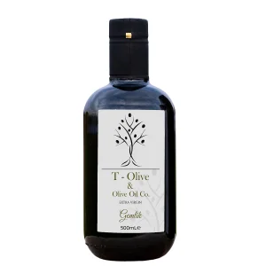 T-olive&olive Oil Early Harvest Gemlik Extra Virgin Olive Oil 500 Ml