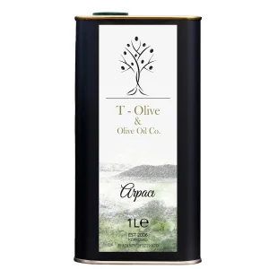T-olive&olive Oil Early Harvest Arpacı Blend Extra Virgin Olive Oil 1 Lt