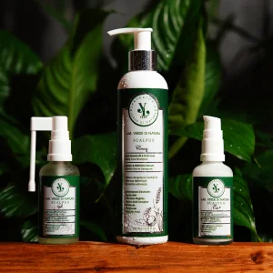 Scalpus Advantage Set | Anti-dandruff & Anti-hair Loss Shampoo, Scalp Serum & Cream