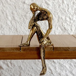 Bronze Thinking Man