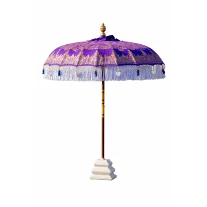 Magic Purple Balinese Parasol