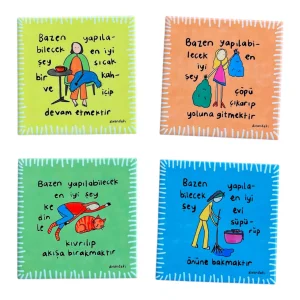 Have A Sip And Carry On - Coaster Set