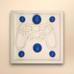 Joystick Neon Işıklı Duvar Aksesuarı