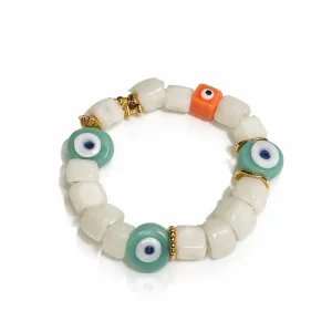 Coral Mint Bracelet