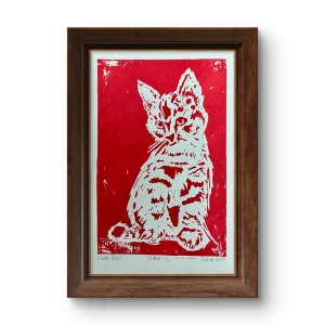 Pamuk Handmade Linol Print