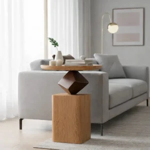 Monolith Wooden Design Coffee Table