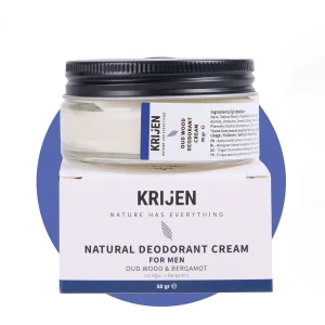 Oud Tree & Bergamot Men's Cream Deodorant