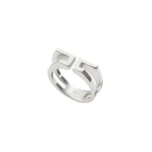 Meander Silver Ring