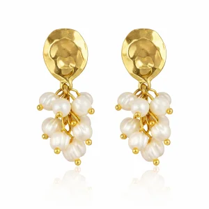 Bunch Pearl Earrings