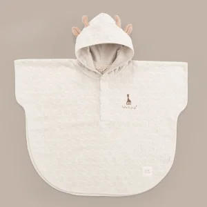 Little Gusto X Sophie La Girafe Organic Cotton Baby Poncho Towel