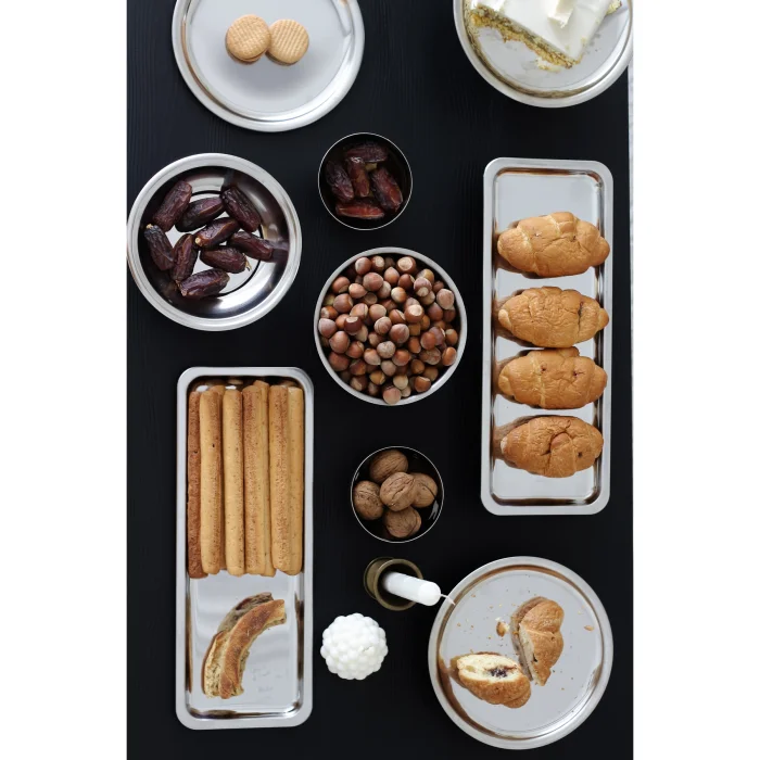 Elegant And Practical Steel Fruit Bowl image 2