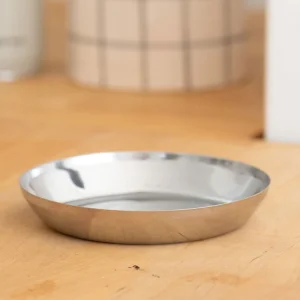 Steel Snack And Sauce Dish Mini Plate