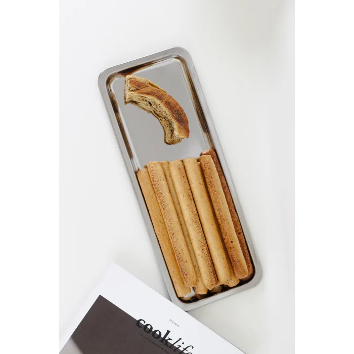 Elegant And Practical Steel Fruit Bowl image 3