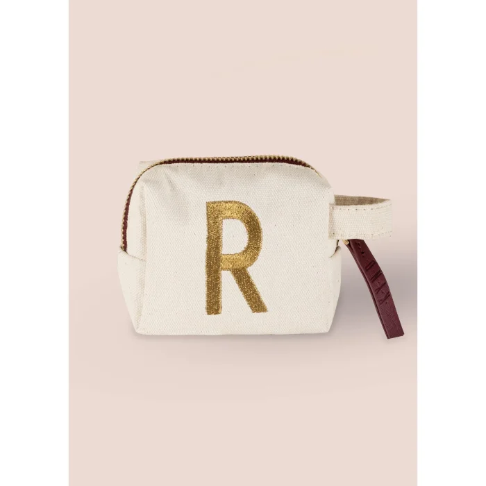 Letter Embroidered Bag R - 2