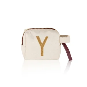 Letter Embroidered Bag Y - 1